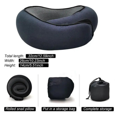 Travel Car Neck Memory Foam Pillow Airplane Pillow Neck Cushion U